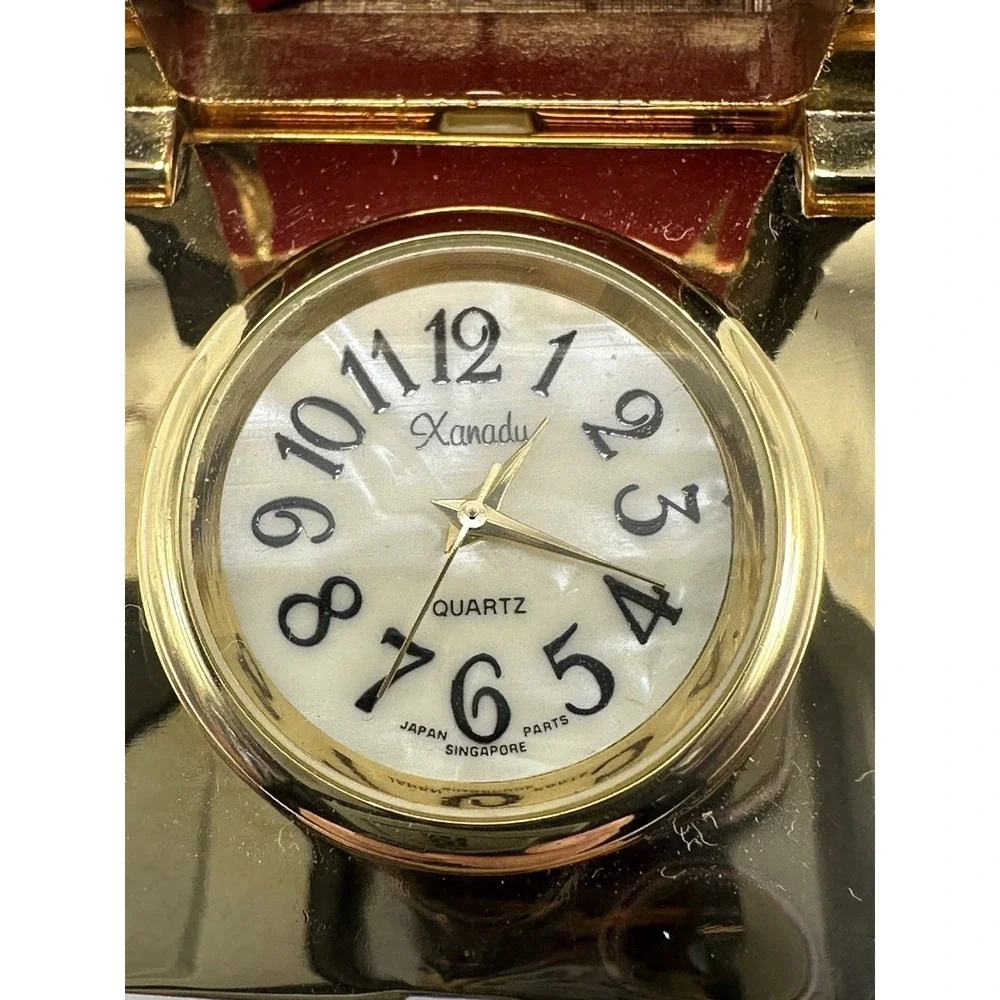 Xanadu Gift‎ Box NO Bow New Battery Mini Clock Watch V